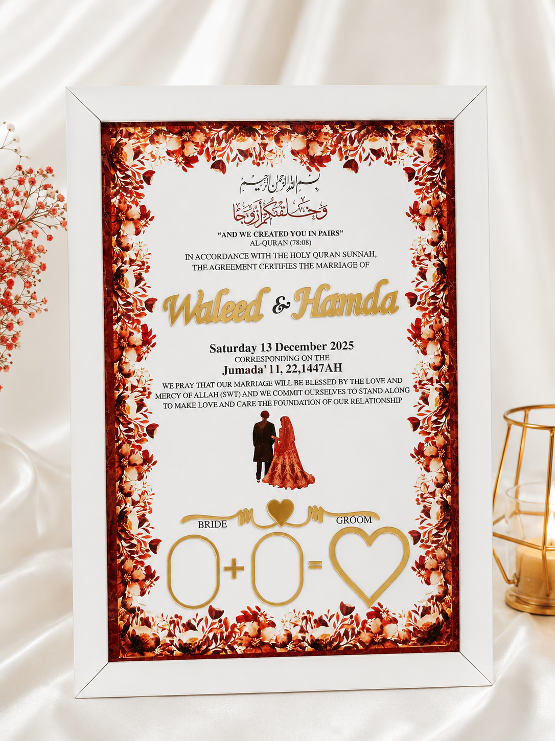 Nikah frames