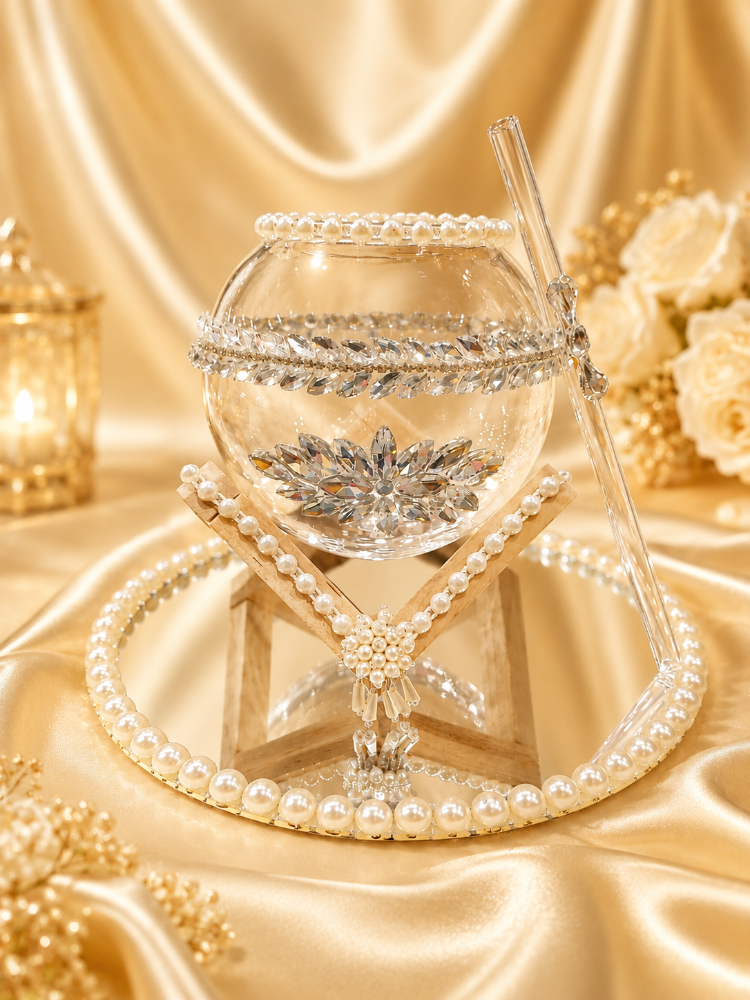 Handmade  Decorative Glass For Weeding