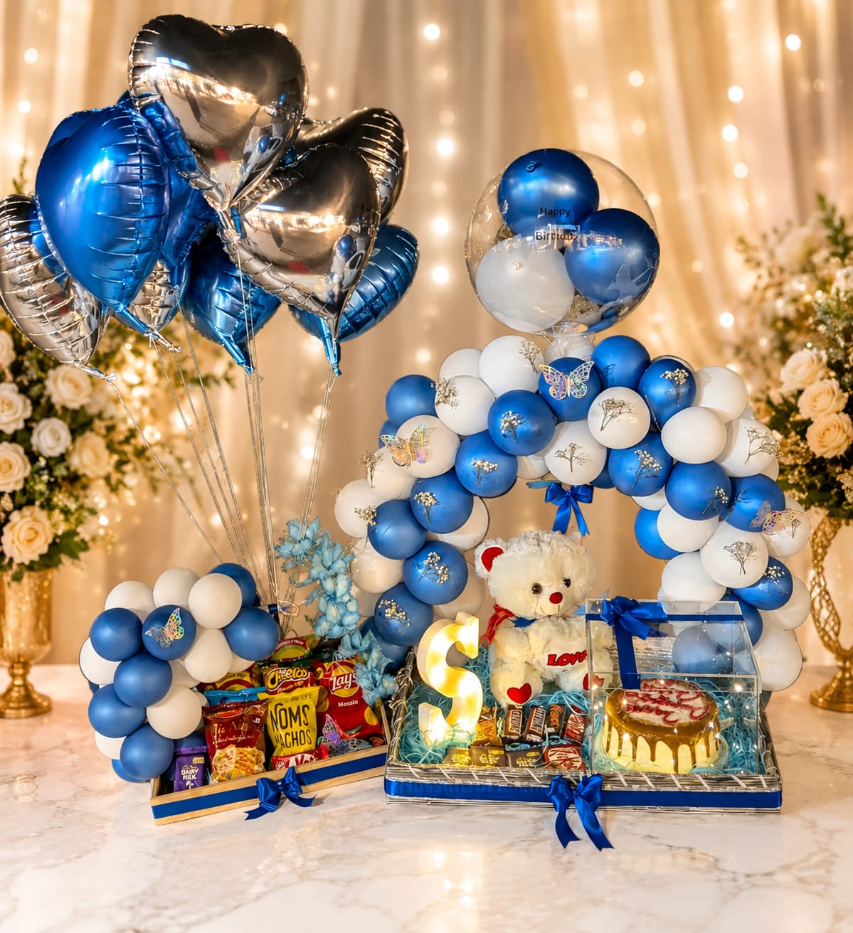 Decorative gift basket