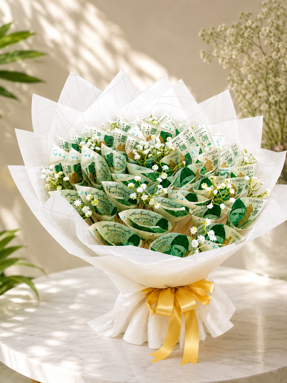 Luxury Pakistani Cash Bouquet – Premium Money Gift Bouquet for Special Occasions