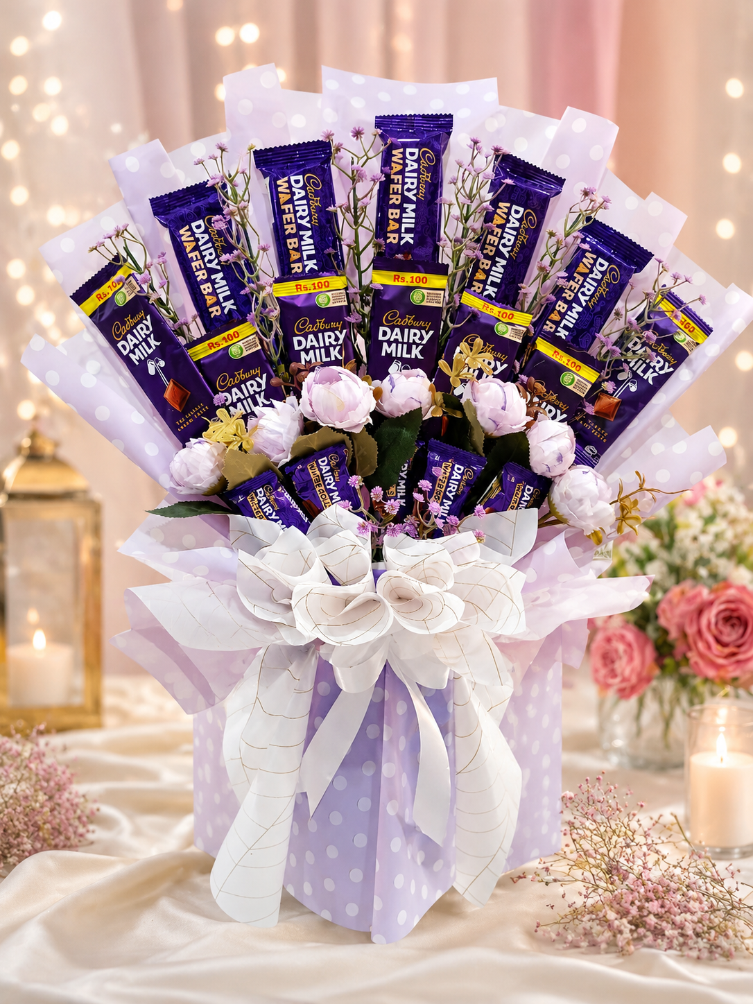 Cadbury Dairy Milk Chocolate Bouquet – Premium Gift Arrangement