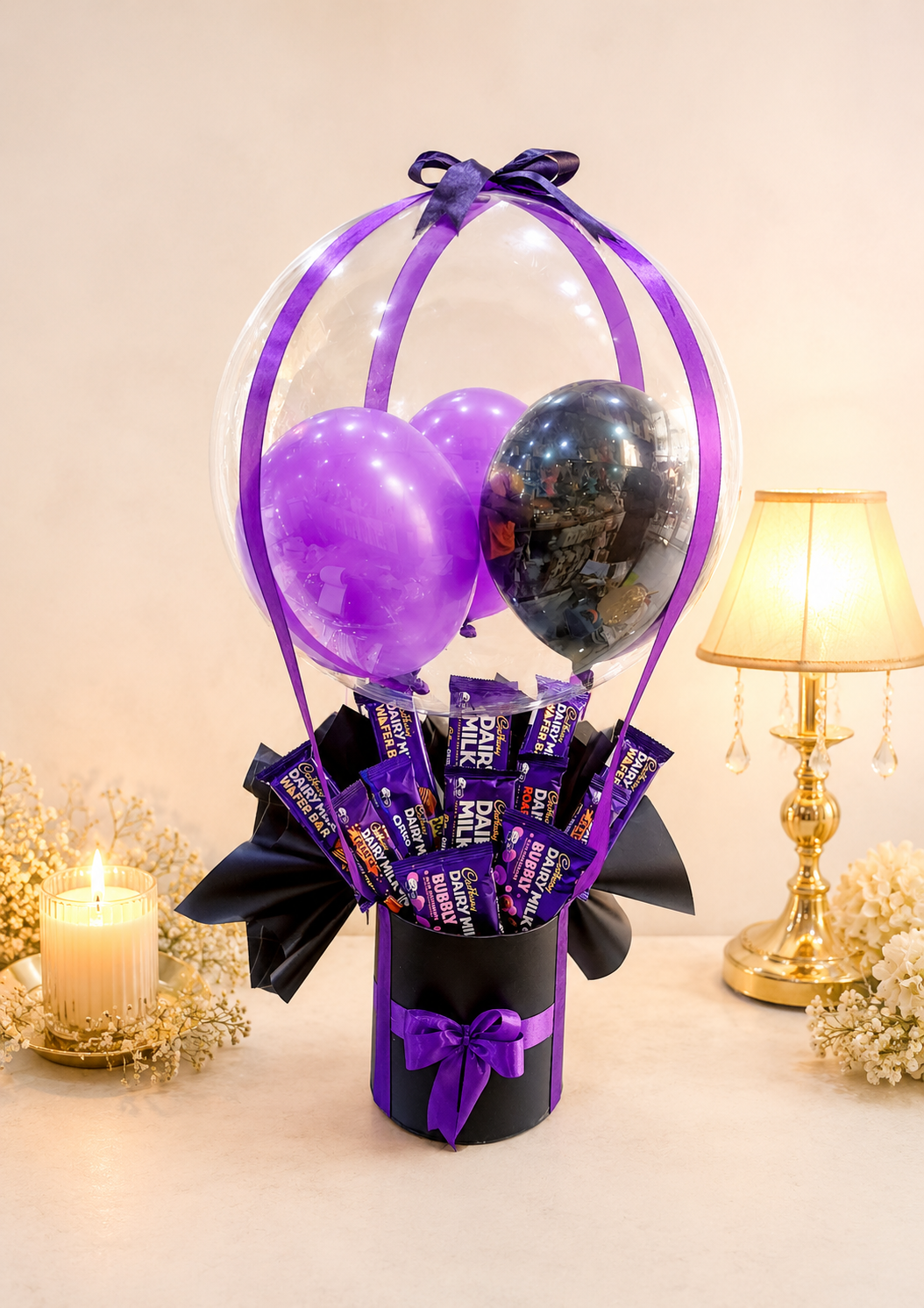 Luxury Chocolate Balloon Gift Box